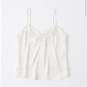 Abercrombie Lace Trim Cami